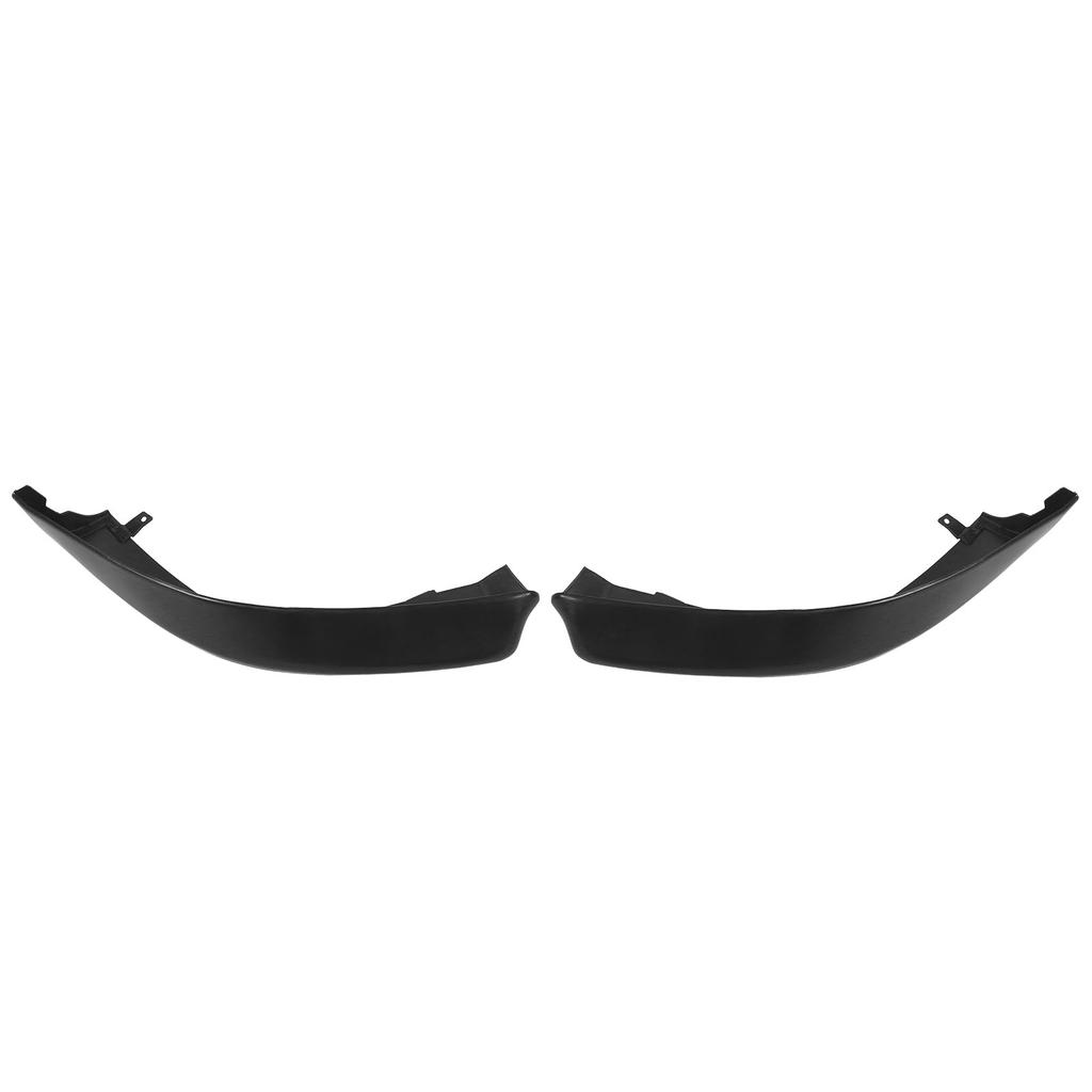 2PCS Front Bumper Corner Spoiler Black Bumper Corner Splitter Replacement for Mitsubishi Lancer DE GTS ES VR‑X Aspire