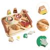 Pretend Play Playset Baby Toys Set Life Skills Simulation Role Afternoon Tea Montessori for