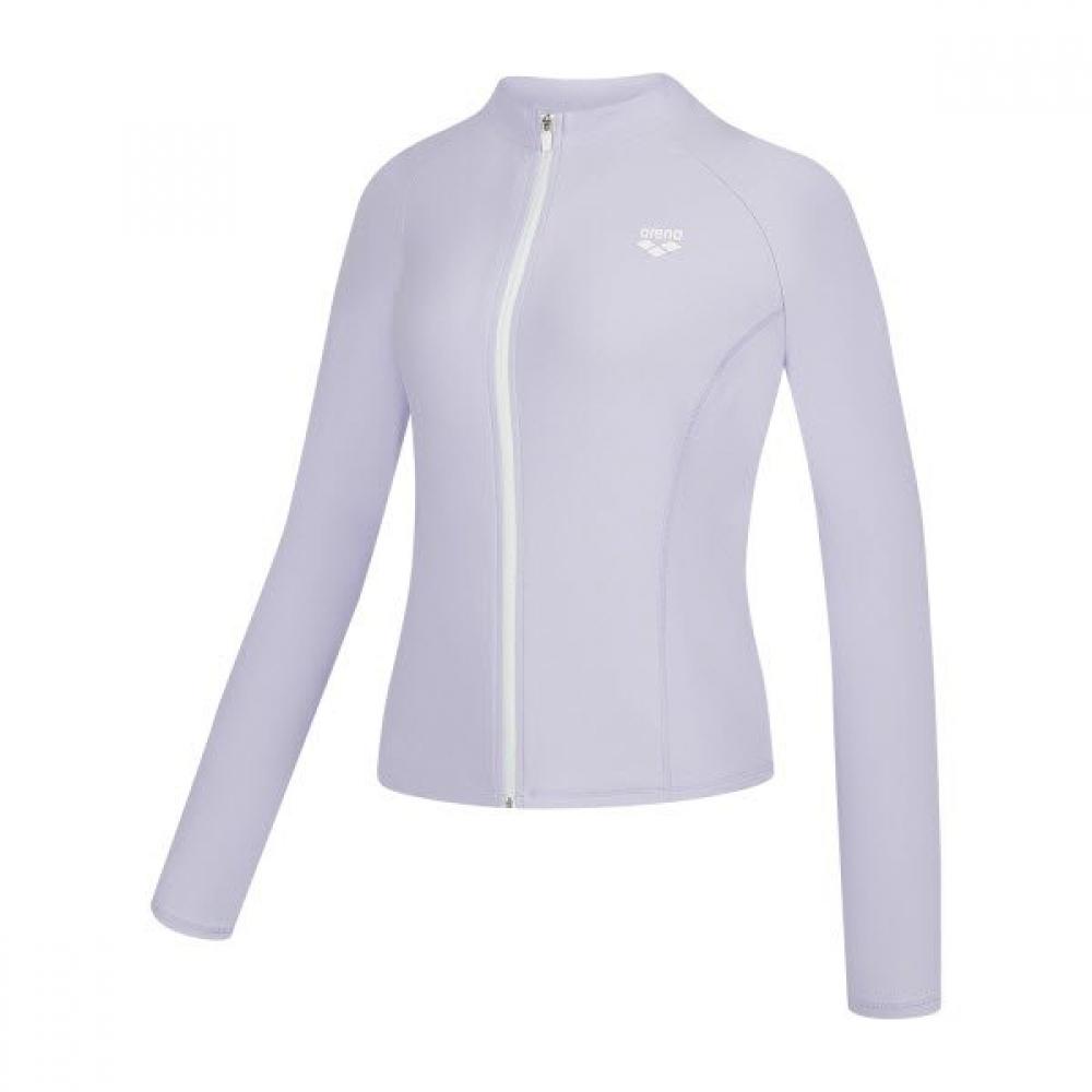 Arena Women S Zip raSh Guard Regular Fit A6bl1qr41 Lav