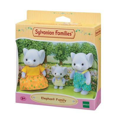 Sylvanian Family Elephant Family Figur 5376, 1 st, populära koreanska leksaker