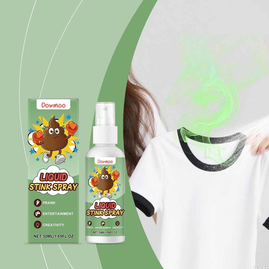 DOWMOO Stinky Fart Spray - Realistic Prank Prop for Party Humor