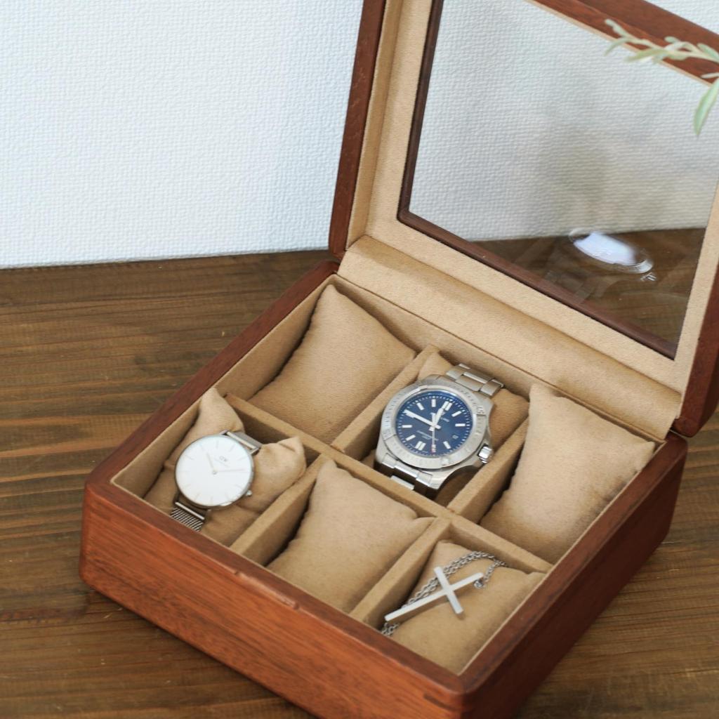 Stylish Wooden Watch Showcase for Watch Watch Bracelet Watch Watch Accessory Holds Watches Stand, Display, Stand, Stand, Stand, Storage, Display, 4-6