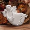 Practical Home Baking Supplies Figurine Angelic Sturdy Silicone Mould Craft Supplies Portable for Fun Dessert Making