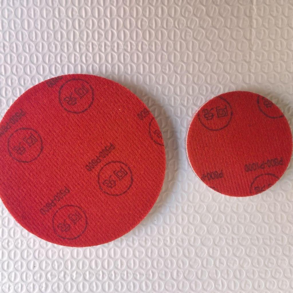 5" Polished Brown Alumina Sanding Pad for Car Spray Paint Finishing