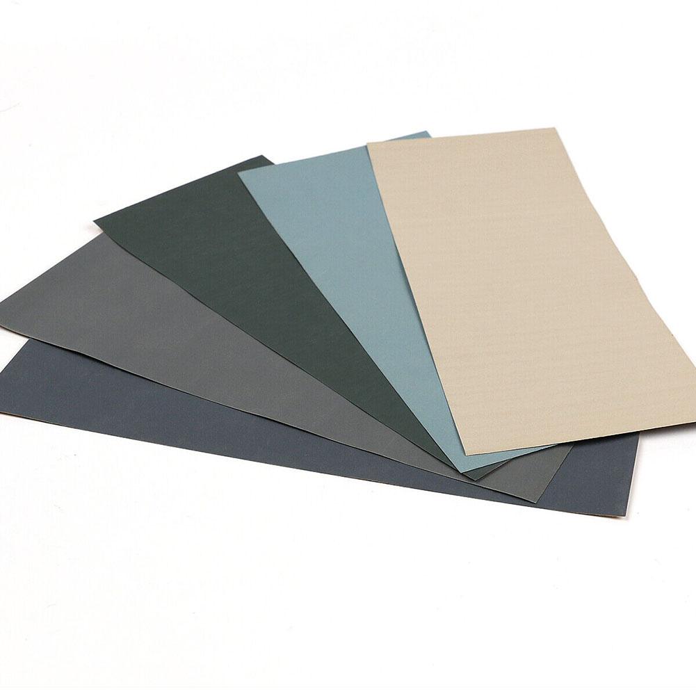 23*9.3cm Sandpaper Car Maintenance Excellent Flexible