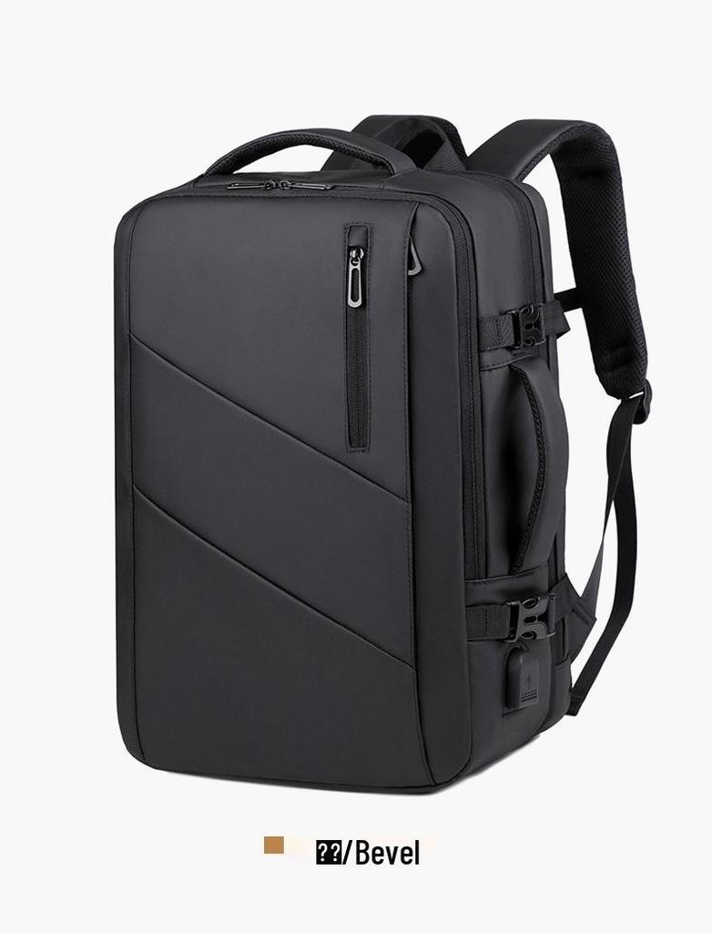 Multifunctional Business Backpack: Expandable, Large Capacity, Lightweight, 16-inch Laptop Compatible