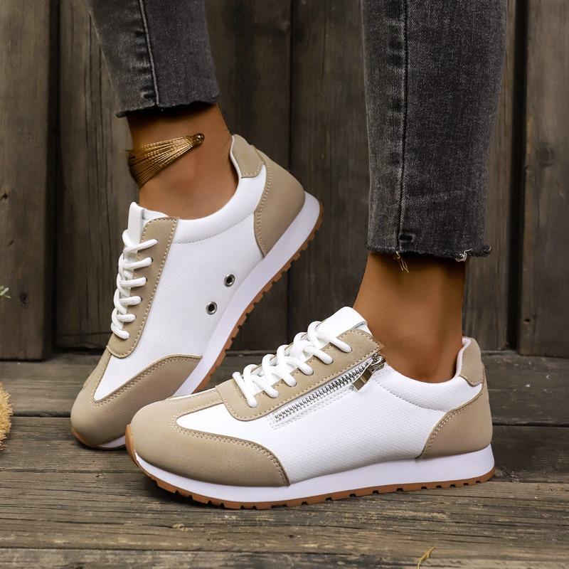 Women Sneakers Lightweight Leather Casual Shoes Forrest Gump Shoes Comfort Sport Running Shoes Lace Up Vulcanized Footwear Tenis
