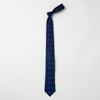 [Ogier] Men's Narrow Tie, 100% Silk, Argyle Pattern, Slim Tie, Gift, Business, Stylish, 6.5cm Width
