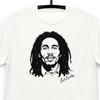 One Love Vibe - Klassisches Bob Marley Porträt T-Shirt, Reggae Legende Tee