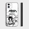 NANA Anime Black And White Color Phone Case For IPhone 17 Air 16 15 14 13 Pro Max 11 12 Black Silicone Cover