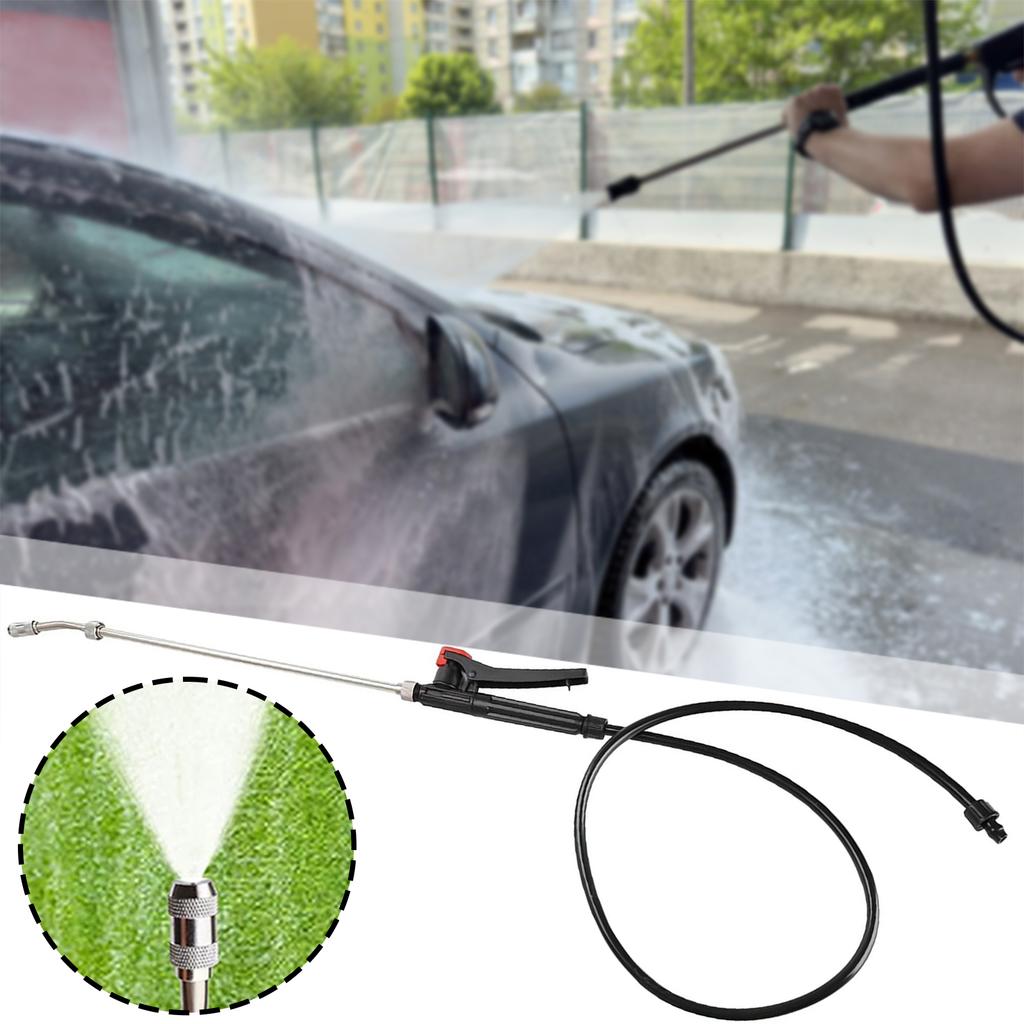 Brass Spray Wand with Ergonomic Hose Adaptable Spray Settings Universal Sprayers Wand Replacement for Garden Hose