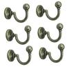 6 Hat Coat Clothes Key Hooks Single Wall Door Hanger Types