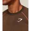 Gymshark ViTal T shirT Black Spiced Brown A2b5p Bdnf