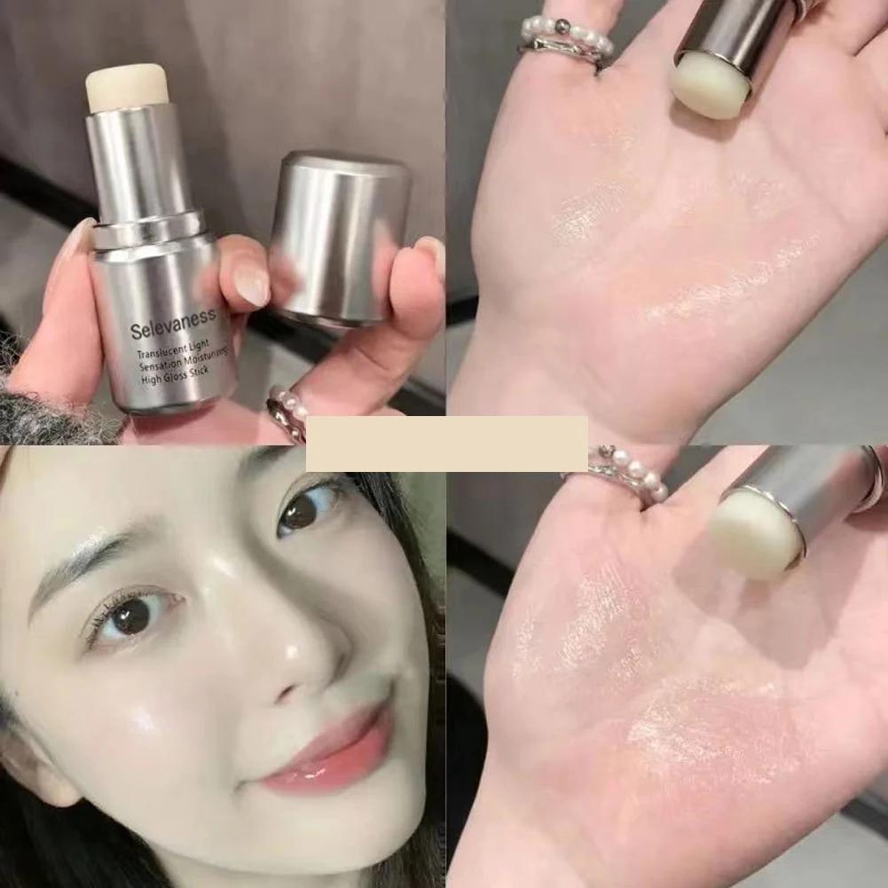 

Макияж для лица Хайлайтер-стик Shimmer Contour Highlight Cream Clear Natural Brighten Cheek Color Water Gloss Gel Highlight Blush