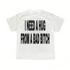 2025 Man  Summer Goth Harajuku Loose  T Shirt Casual Short Sleeve Letter Print Tshirt Summer T-Shirt Top Tee Y2k Emo