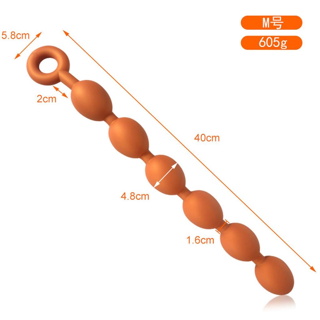 Ifukens Anal Beads Anal Ball Anal Plug Anal Expansion Anal Dildo Extra Thick Size 6 Renjuryu Thick Anaru Beads Anal Pearl Dildo Anal For Men and Women