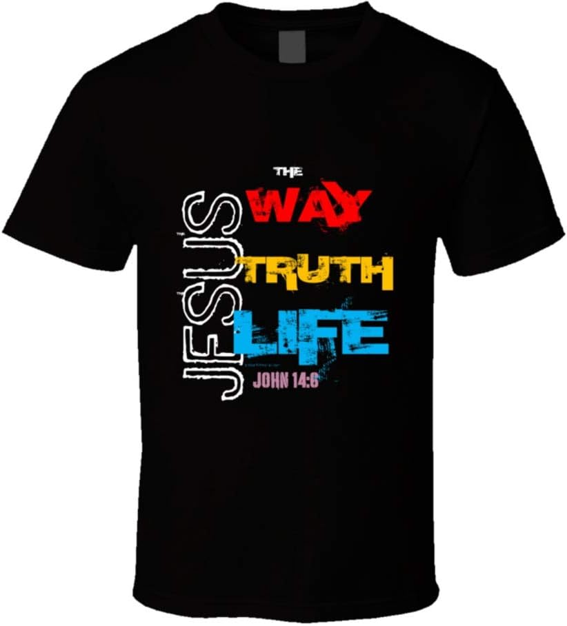 Jesus Der Weg Wahrheit Leben Johannes 146 T-Shirt