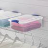 15 Quart Klare Plastik Aufbewahrungsbehälter mit Deckeln Stapelbare Verschließbare Behälter Ideal Kleidung Schuhe Basteln Organisieren 3er-Pack