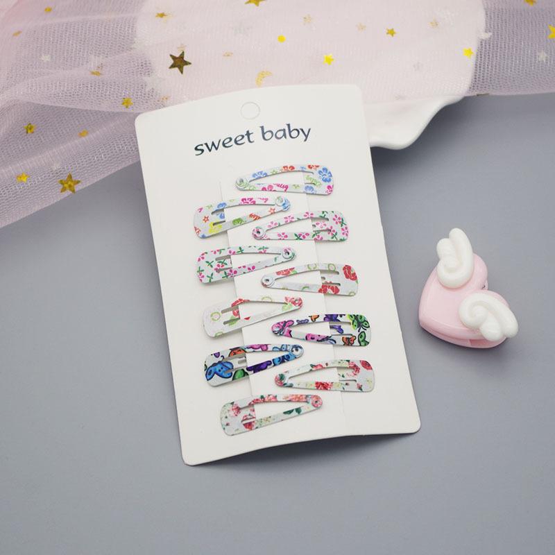 10 stücke Neue Koreanische Haarnadeln für Kinder Mädchen Milch Tee Farbe Prinzessin Haarspangen Bang Seite Clip Kleines Mädchen Haar zubehör