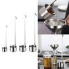 Dipper 500ml Spoon Sauce Ladle Long Handle 304 Stainless Steel w/Hook, and High Quality