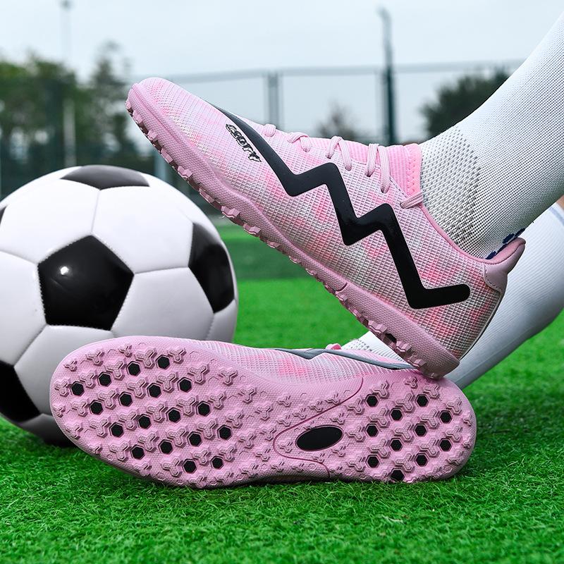 

Футбольные бутсы Поле с искусственной травой Длинные шипы Футбольные тренировочные бутсы Мальчики Нескользящие Длинные и короткие шипы Профессиональные игровые тренировочные бутсы 45