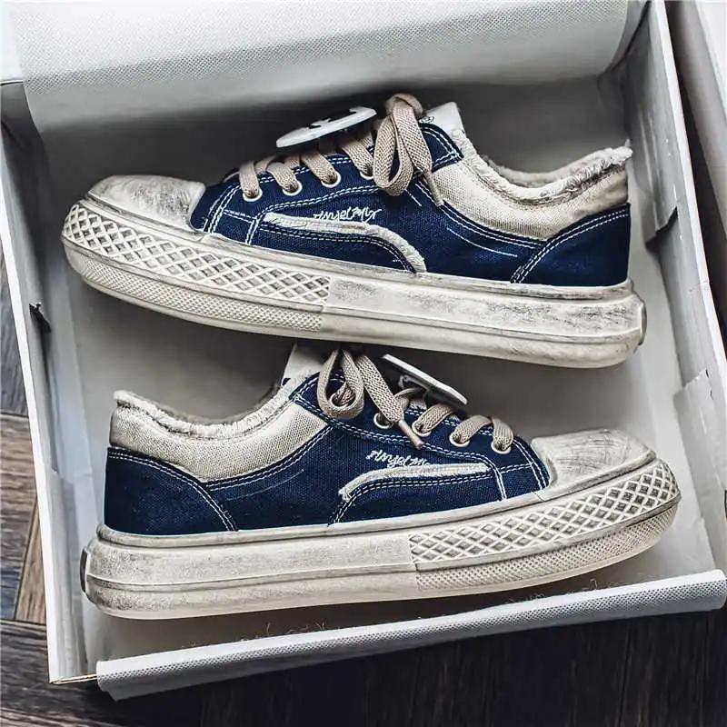 Chunky High-Top-Schuhe, Kawaii-Freizeitstiefel ohne Absatz, Original-Marken-Sneaker, Herren-Sport, neue Kollektion, League Skor Street