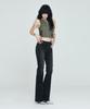 Instant Punk Two-Button Bootcut Pants - Black