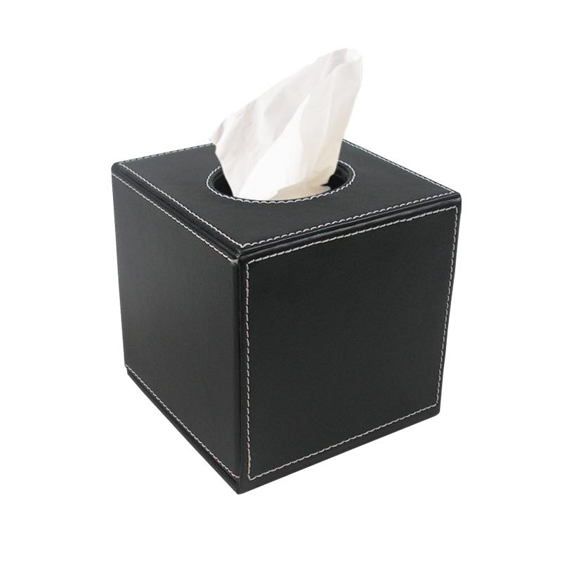 Taschentuchbox-Abdeckung Aus PU-Leder – Stylisch & Wasserabweisend