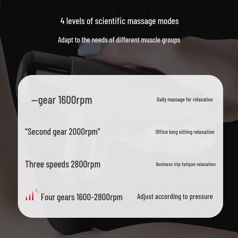 Disi Portable Fascia Gun Muscle Massager