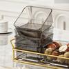 2/4/6 Grids Nut & Candy Storage Box Transparent Dried Fruit Plate Dessert Tray Space-Saving Snack Tray for Wedding New Year