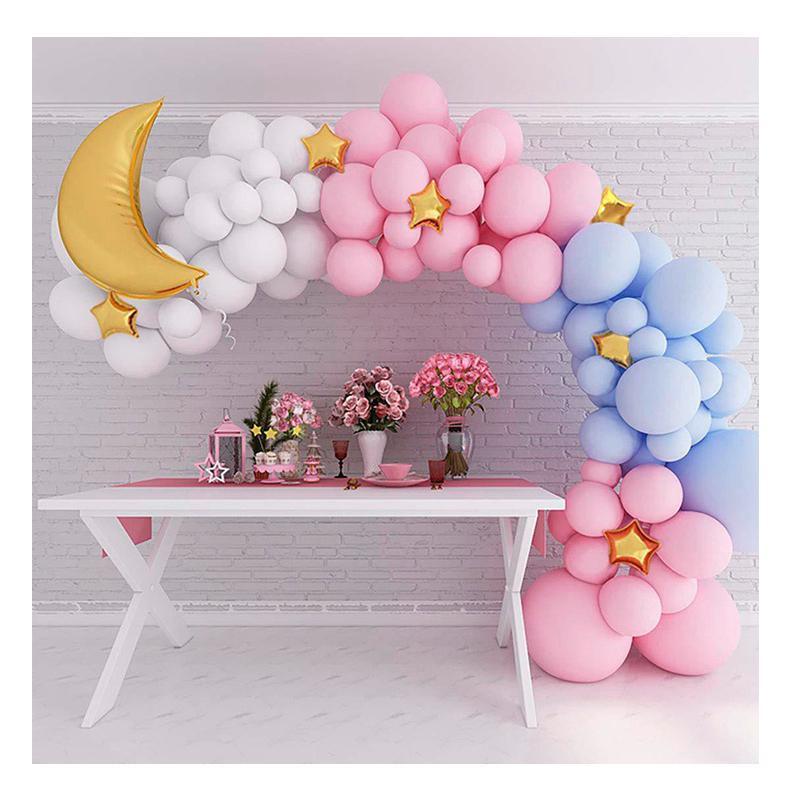 Gender Reveal Birthday Baby Shower Decorations Wedding Party Supplies Pink Blue Balloon Garland Arch Kit