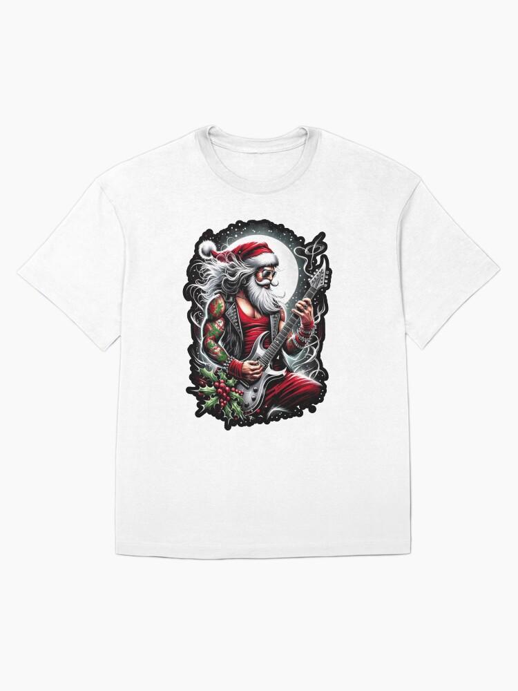 Pantera Heavy Metal Santa - Christmas Oversized Unisex T-Shirt