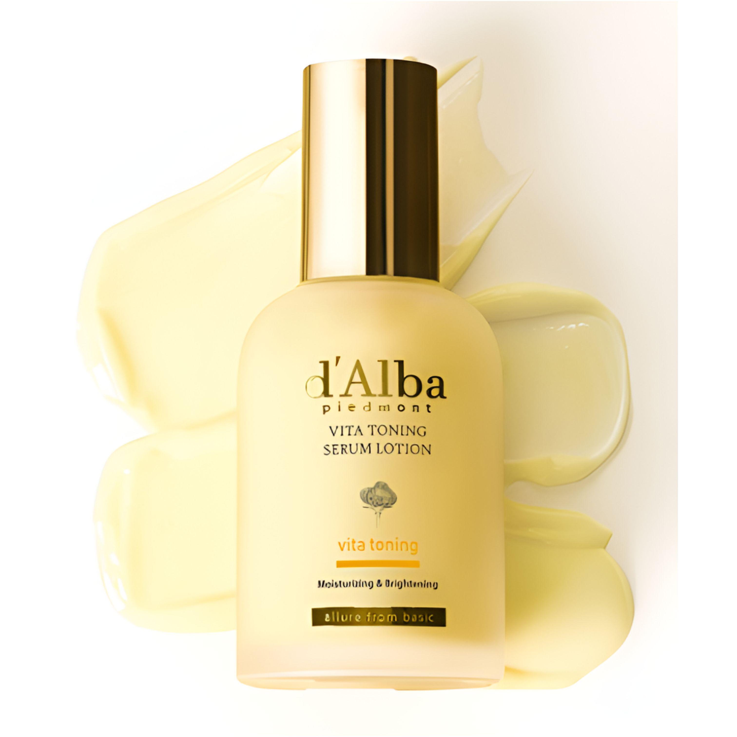 d Alba Vita Toning Serum Lotion – Brightening & Dark Spot Care, 100ml
