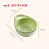 Double-layer Resistant Sink Strainer Leftover Drain Basket Fruit and Vegetable Washing Basket Hanging Drainer Rack Kitchen Accessories Storage Box