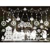 Christmas Wall Merry Stickers Window Glass Decals Home Room Xmas New Year Decor
