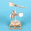 Handmade Diy Science Project Kit Creative Wind Vane Technology Small Production Science Experiment Toy Gifts For Children Adults