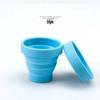 Silicone Foldable Cup with Hook: Versatile Water Cup with Lid
