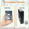 2LED Outdoor Solar Wall Lamp LED Solar Garden Light Waterproof Up And Down Glow Wall Light For Balcony yard Street Landscape Decor