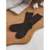 Monfoot Women S Thermal Ribbed Long Neck SockS Black