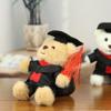 Pp Cotton Graduation Bear Doll With Doctor Hat Bear Animal Keychain  Boys Girls
