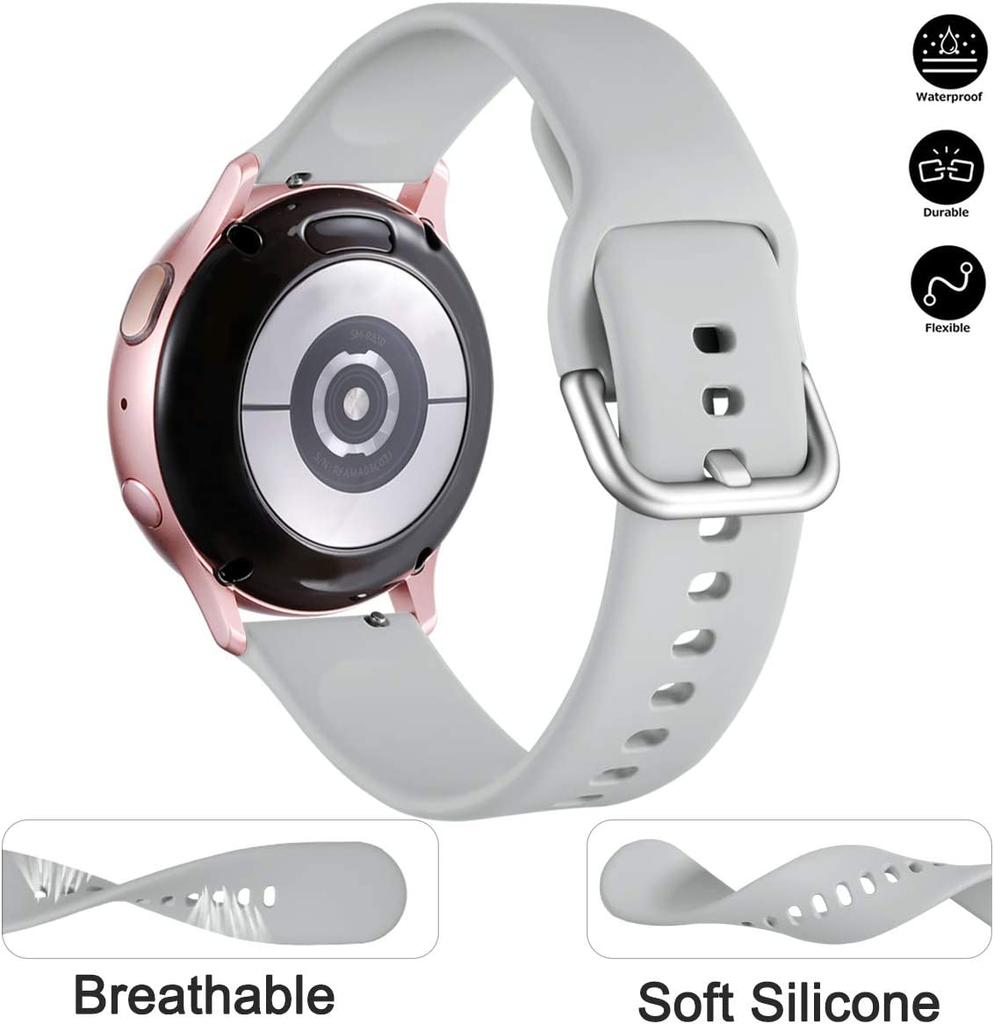 Řemínek k hodinkám 20 mm/22 mm Řemínek pro Samsung Galaxy Watch Active 2 40 mm 44 mm 3 Gear Sportovní náramek na zápěstí Náhradní řemínek k hodinkám 20 mm 22
