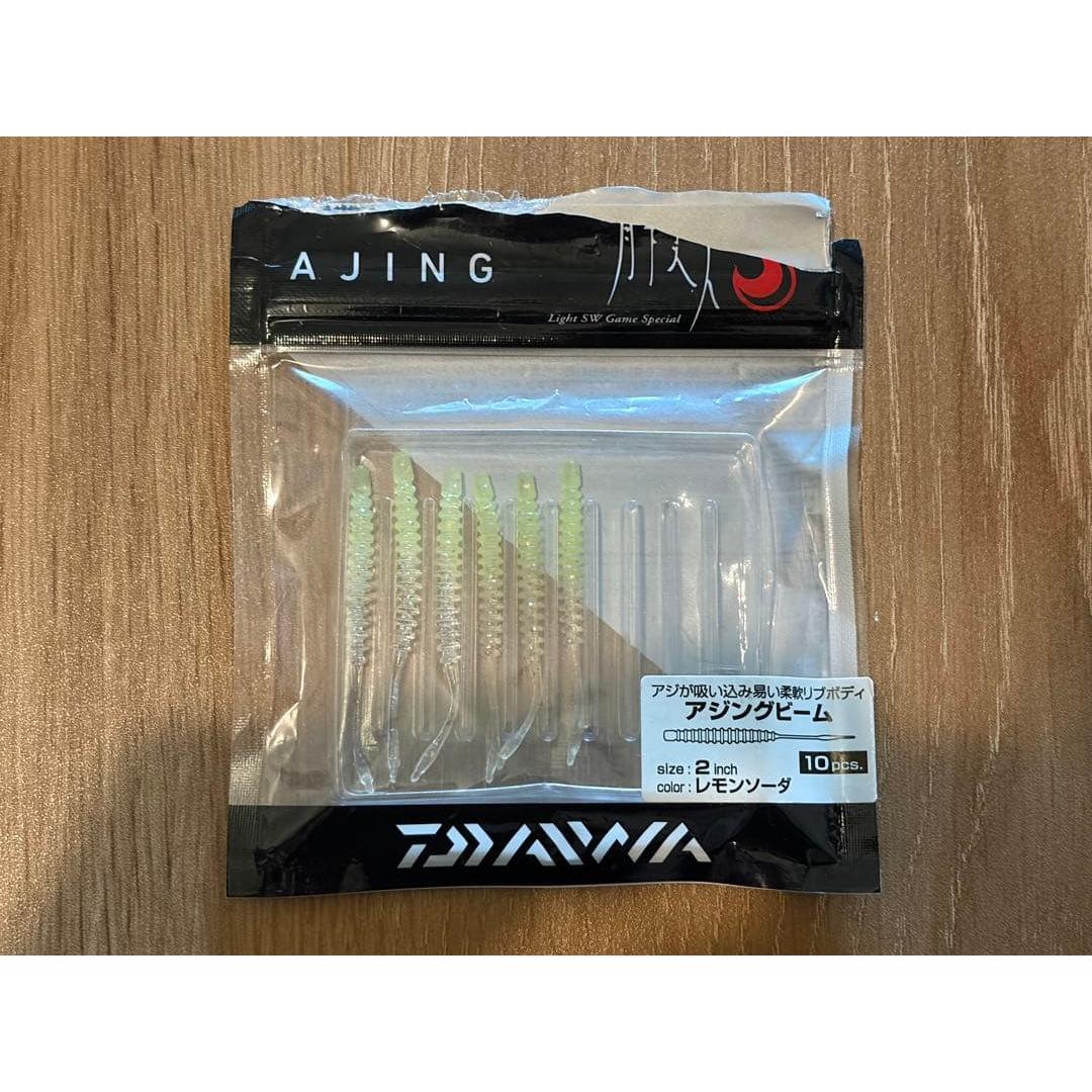 Used DAIWA Ajing Beam DUO Burny Worm Set