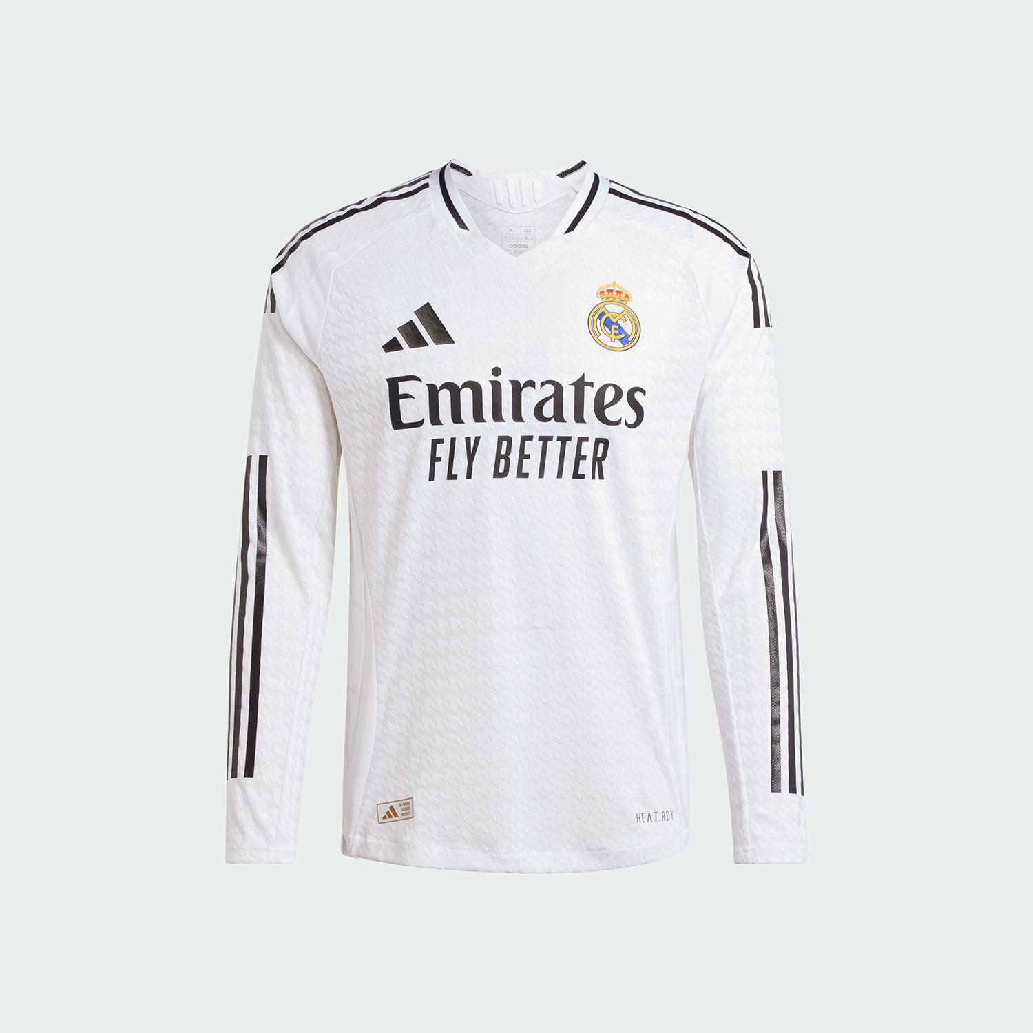 

Adidas genuine New Men s Real Madrid Player Edition Long Sleeve Jersey IT5204 190 112A XXL