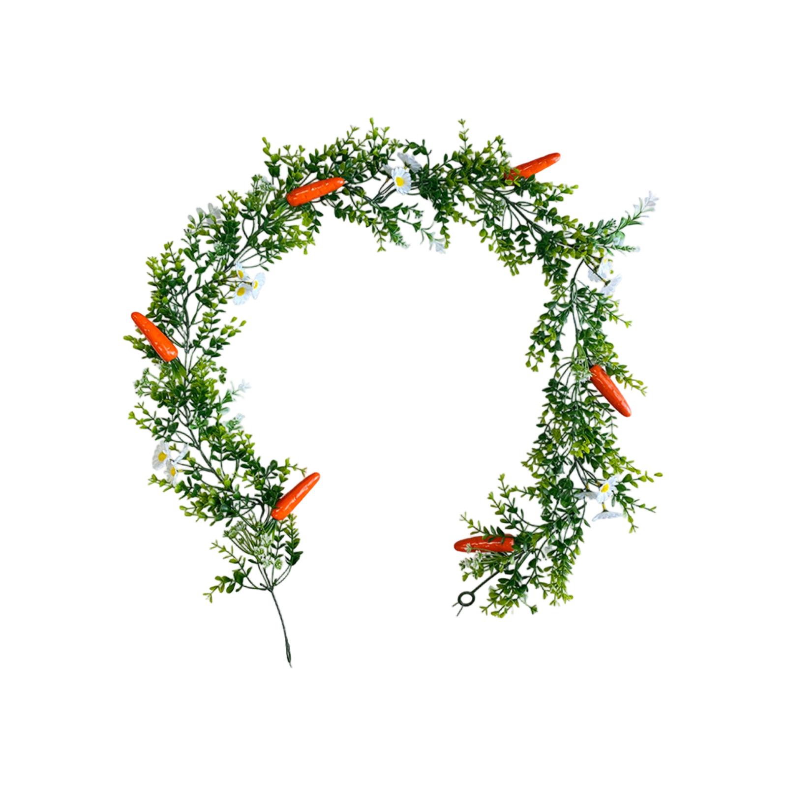 

1.8m Easter Carrot Festive Decoration Artificial Water Plant Vine One Size