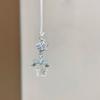 Ice Transparent Mobile Bag Pendant Chinese Style Mobile Phone Strap  Women Girls