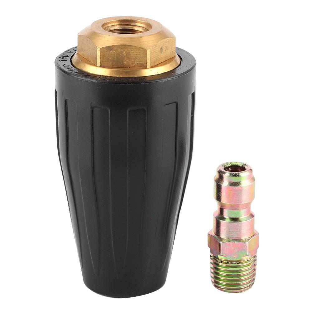 Мойка высокого давления Турбонасадка 3600PSI 1/4 дюйма Вращающаяся насадка-распылитель Быстросъемный инструмент для чистки Aperture 3.5