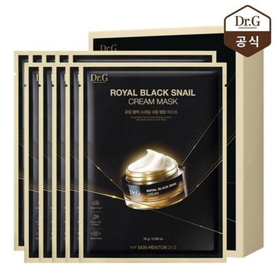 [Dr. G] Krémová maska ​​Royal Black Snail (10 listů), 1 balení, 10 kusů