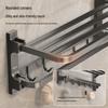 Space Aluminum Folding Towel Rack