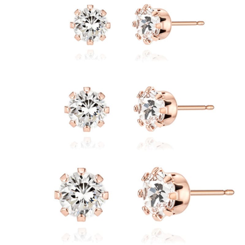 Cercei ELLE Jewelry umpluți cu aur de 14K ELGPEE470