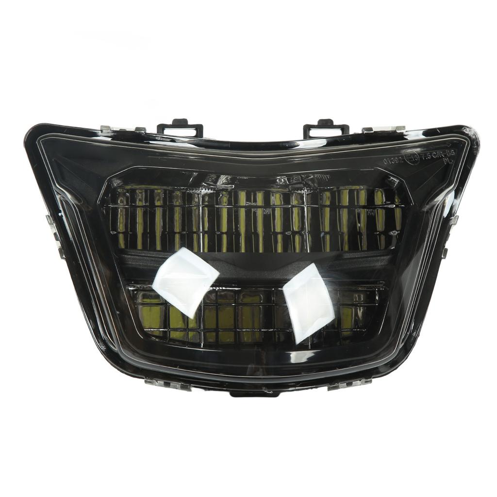 Motorcycle Headlight LED White Weatherproof Cool Motorbike Headlight Replacement for Y15 Y15Z Y15ZR